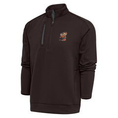 Cleveland Browns Antigua Team Logo Generation Quarter-Zip Pullover Jacket | NFL Hot