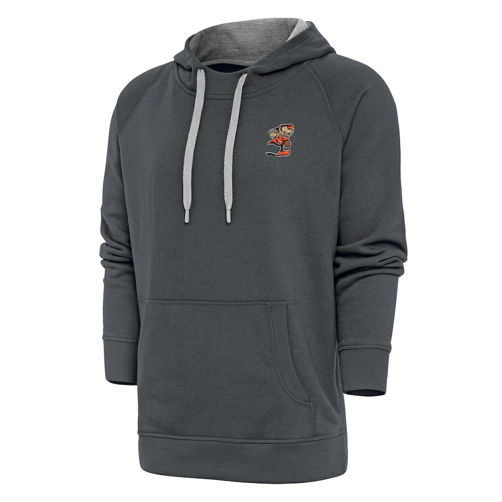 Cleveland Browns Antigua Team Logo Victory Pullover Hoodie | NFL New