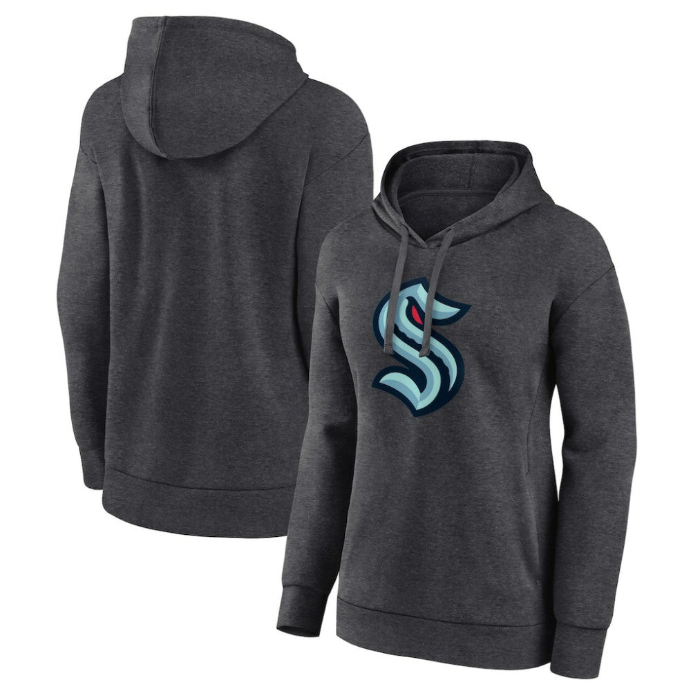 Seattle Kraken Women's Primary Logo Pullover Hoodie -  NHL Hoodies