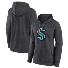 Seattle Kraken Women's Primary Logo Pullover Hoodie -  NHL Hoodies