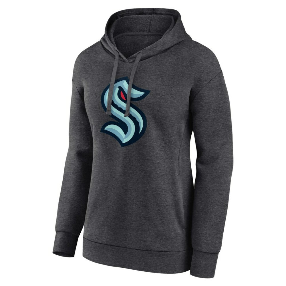 Seattle Kraken Women's Primary Logo Pullover Hoodie -  NHL Hoodies