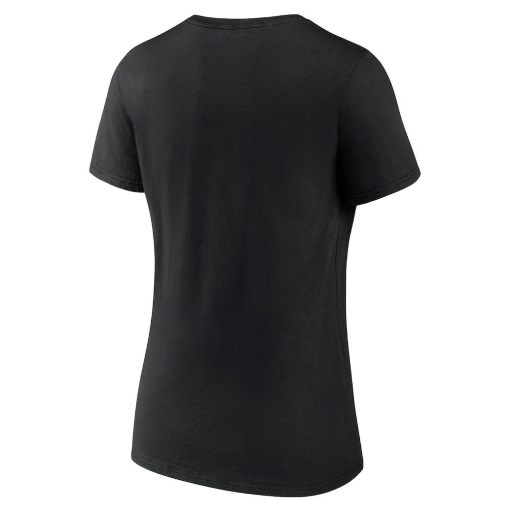 New Jersey Devils Women's Team Primary Logo V-Neck T-Shirt -  NHL T-shirts