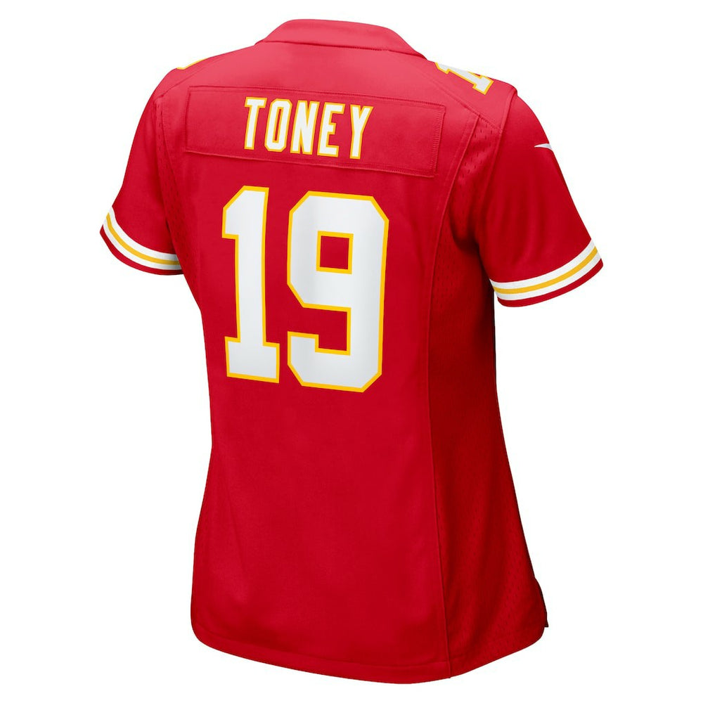 Kansas City Chiefs Kadarius Toney  Women's Game Player Jersey | NFL Near me