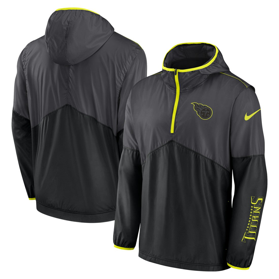 Tennessee Titans Volt Hoodie Half-Zip Jacket | NFL Outlet