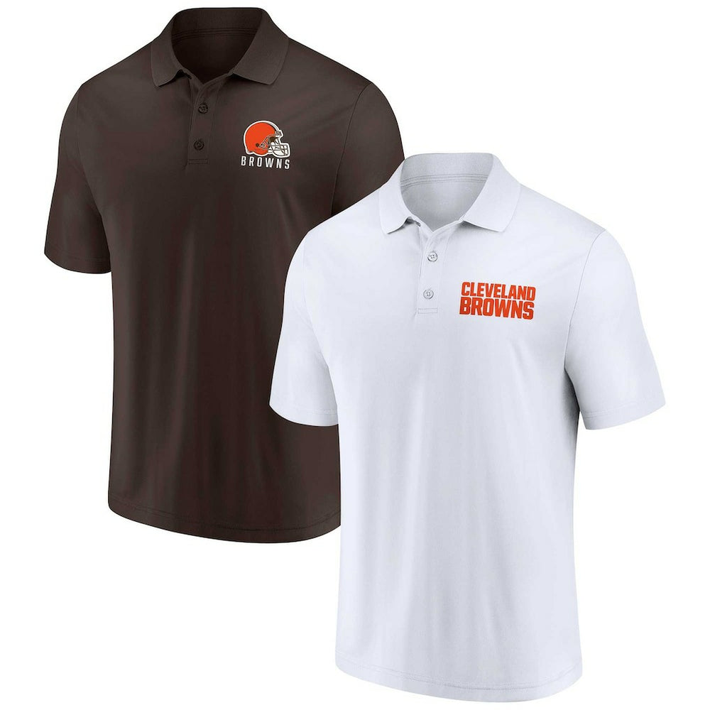 Cleveland Browns Lockup Two-Pack Polo Set | NFL US