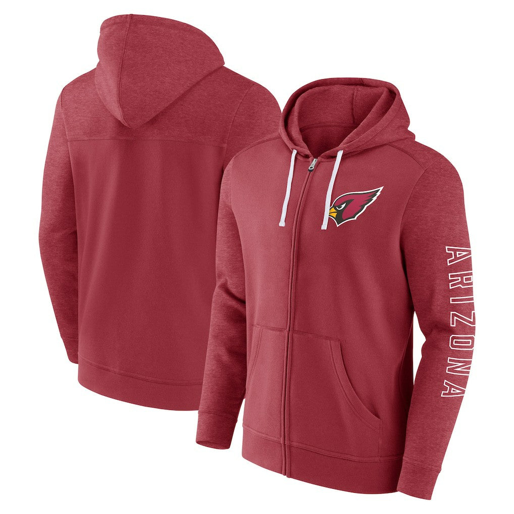 Arizona Cardinals Offensive Lineup Hoodie Full-Zip Hoodie | NFL Near me