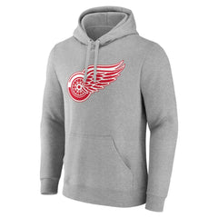 Detroit Red Wings Primary Team Logo Pullover Hoodie -  NHL Hoodies