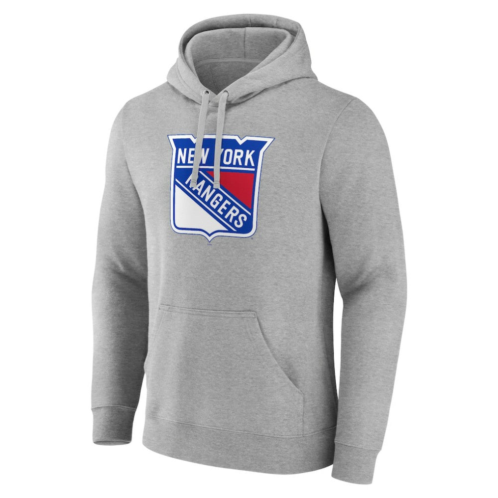New York Rangers Primary Team Logo Pullover Hoodie -  NHL Hoodies