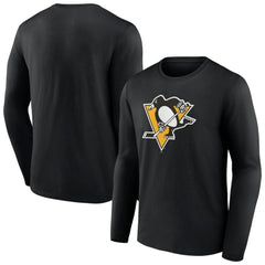 Pittsburgh Penguins Primary Logo Team Long Sleeve T-Shirt -  NHL T-shirts