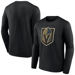Vegas Golden Knights Primary Logo Team Long Sleeve T-Shirt -  NHL T-shirts