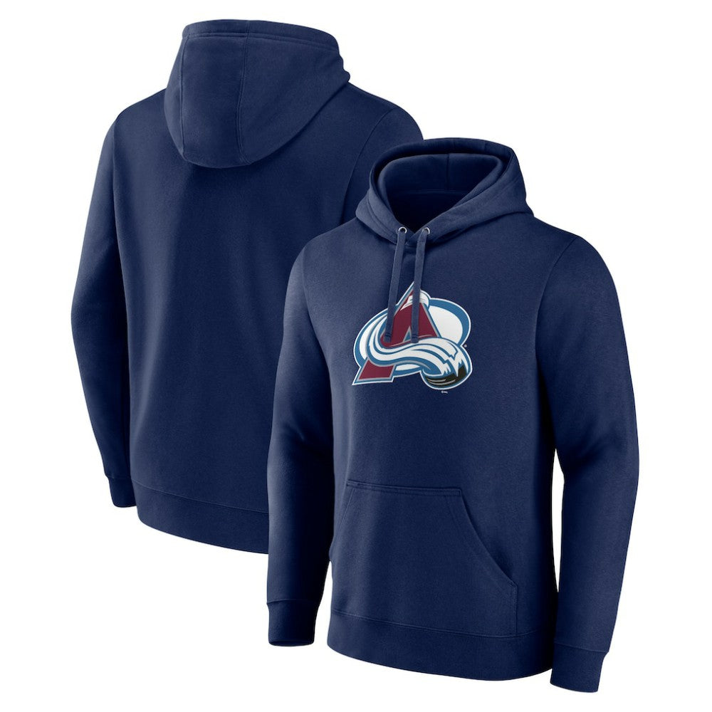 Colorado Avalanche Primary Team Logo Pullover Hoodie -  NHL Hoodies