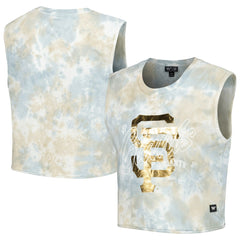 San Francisco Giants The Wild Collective Women's Washed Muscle Tank Top - MLB Tanks