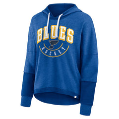 St. Louis Blues Fanatics Women's Lux Lounge Helmet Arch Pullover Hoodie -  NHL Hoodies