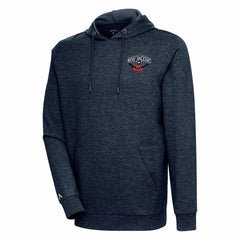 Heather Navy New Orleans Pelicans Antigua Action Pullover Hoodie | NBA
