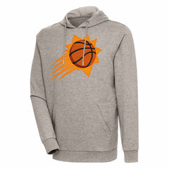 Oatmeal Phoenix Suns Antigua Action Pullover Hoodie | NBA