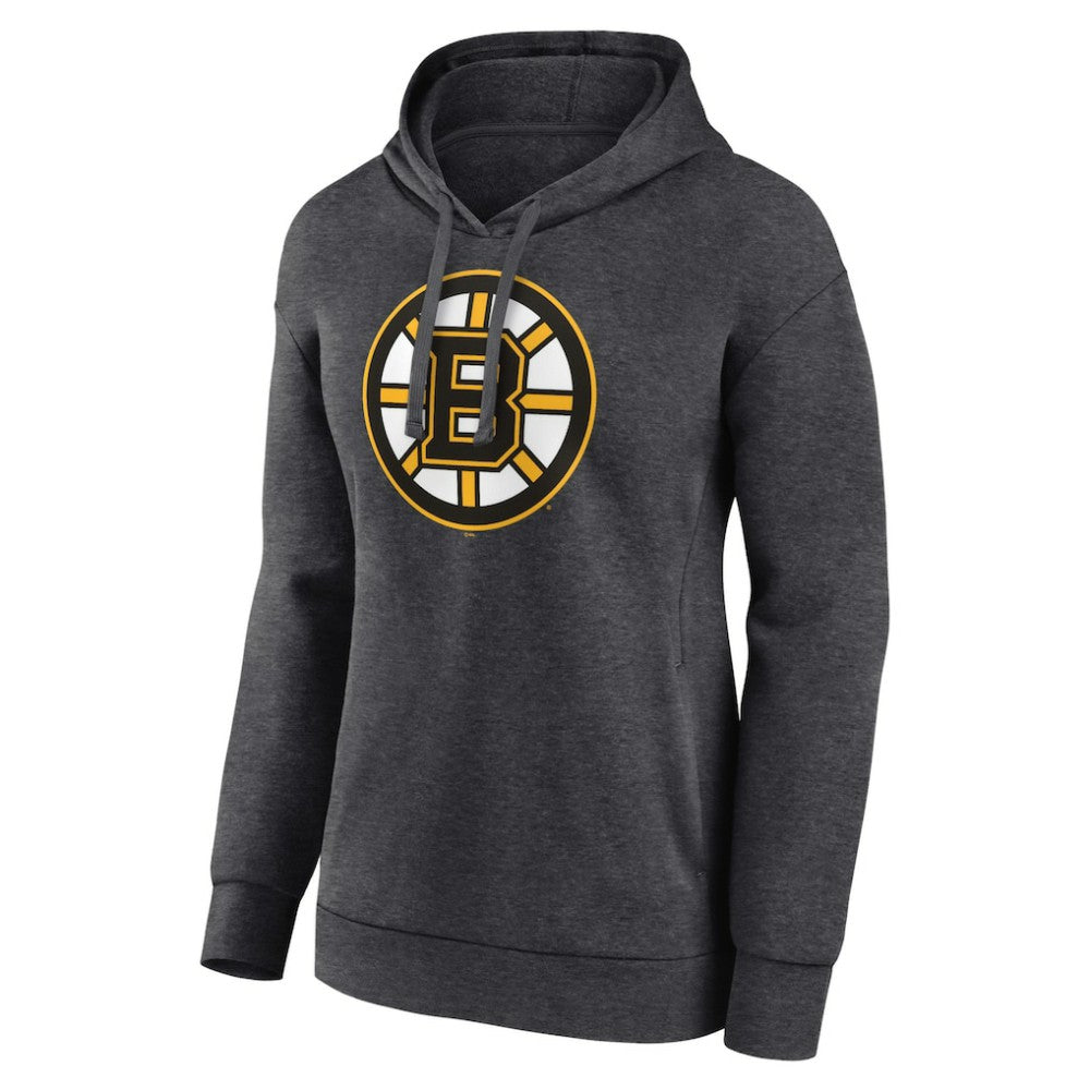 Boston Bruins Women's Primary Logo Pullover Hoodie -  NHL Hoodies