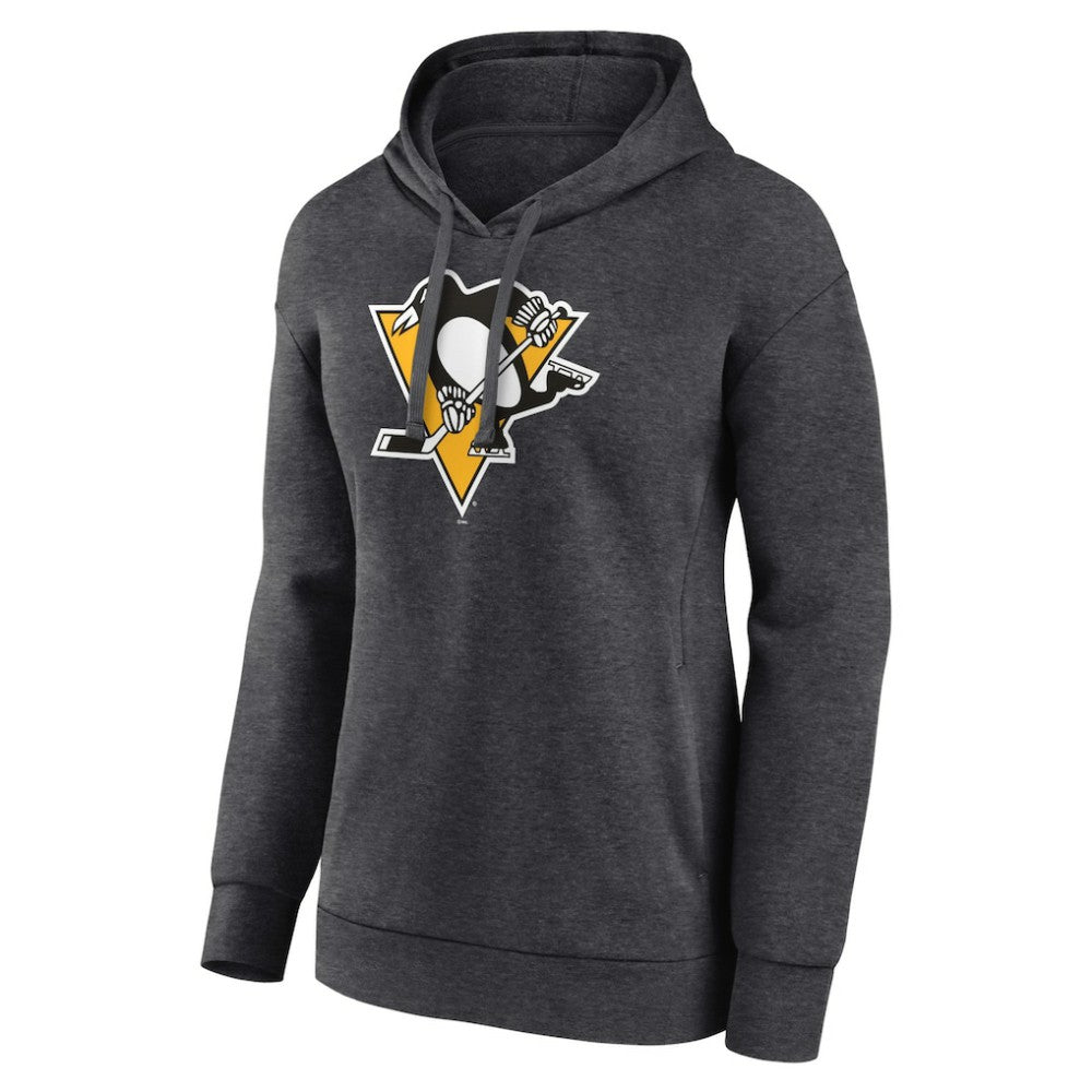 Pittsburgh Penguins Women's Primary Logo Pullover Hoodie -  NHL Hoodies
