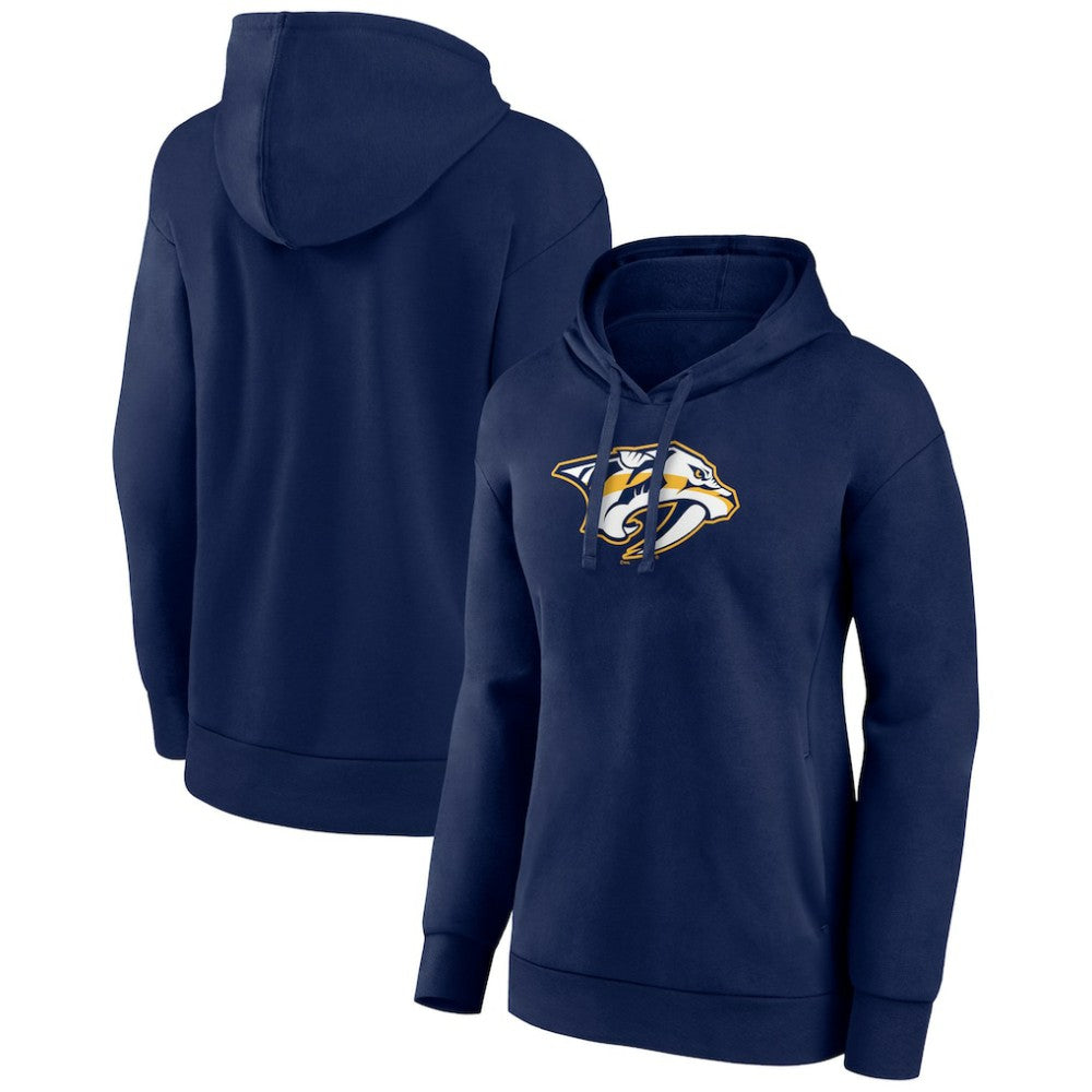 Nashville Predators Women's Primary Logo Pullover Hoodie -  NHL Hoodies