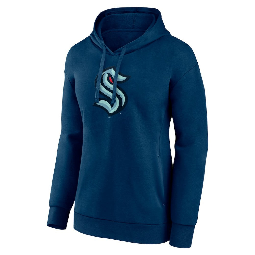 Seattle Kraken Women's Primary Logo Pullover Hoodie -  NHL Hoodies