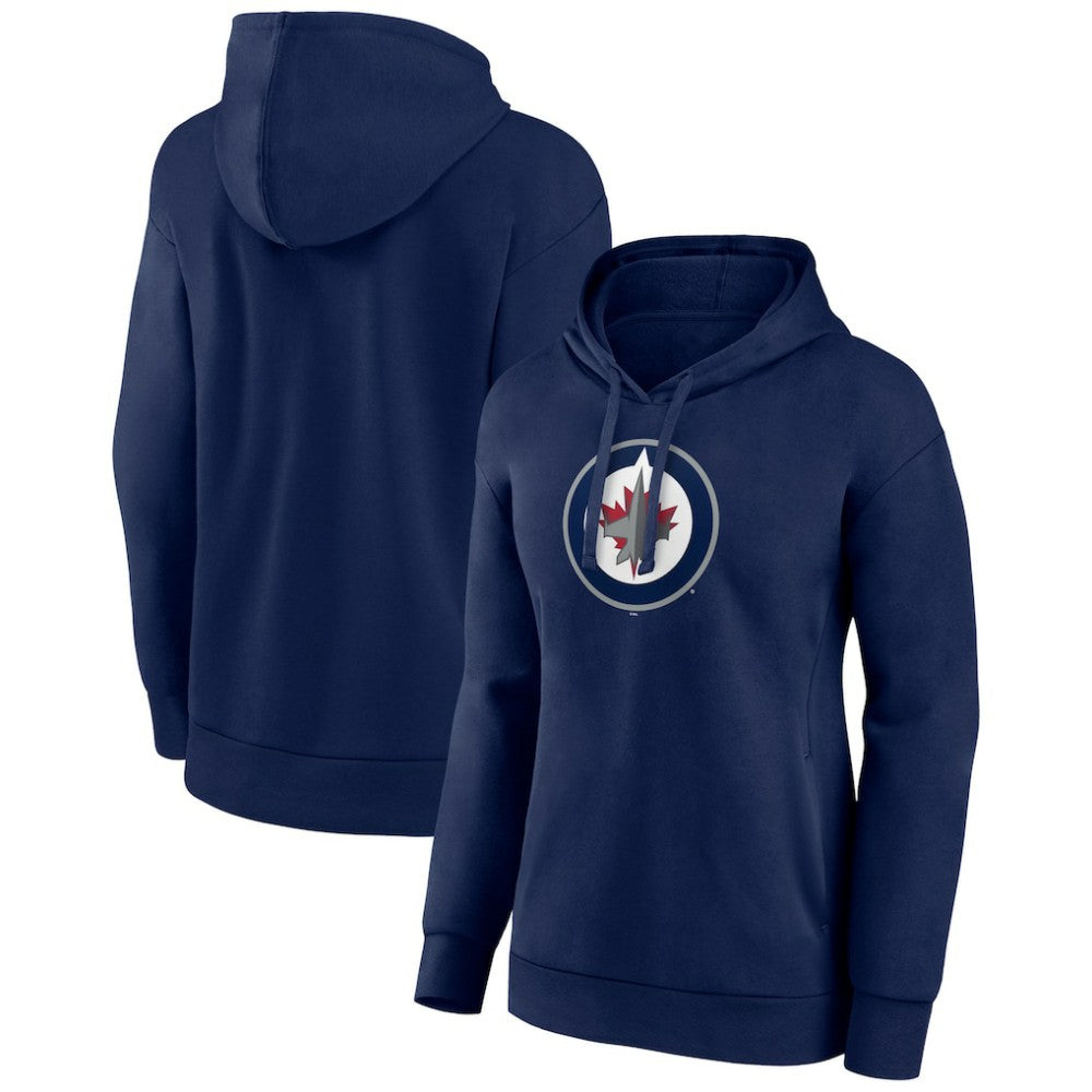 Winnipeg Jets Women's Primary Logo Pullover Hoodie -  NHL Hoodies