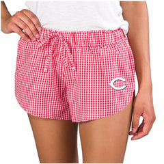 Cincinnati Reds Concepts Sport Women's Tradition Woven Shorts - MLB Shorts