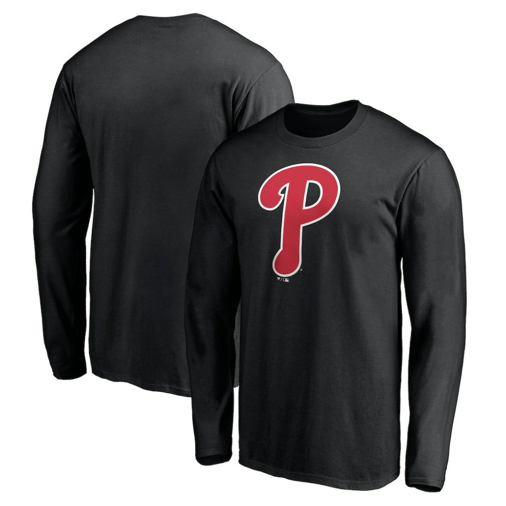 Philadelphia Phillies Official Team Logo Long Sleeve T-Shirt - MLB T-shirts