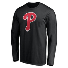 Philadelphia Phillies Official Team Logo Long Sleeve T-Shirt - MLB T-shirts