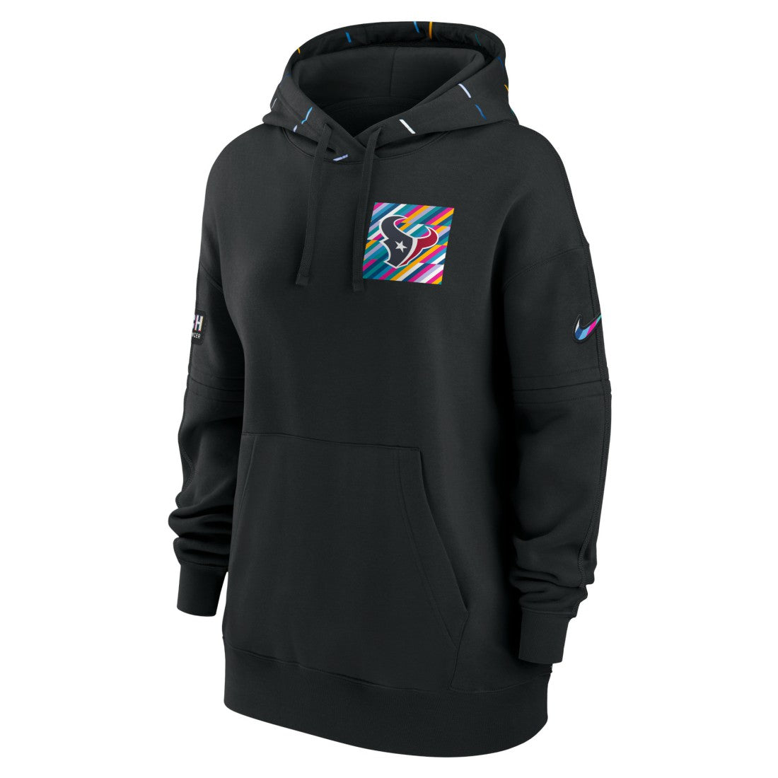 Houston Texans Women's 2023 NFL Crucial Catch Club Pullover Hoodie | NFL Discount