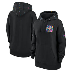 New Orleans Saints Women's 2023 NFL Crucial Catch Club Pullover Hoodie | NFL New