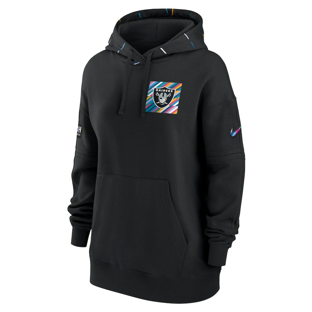 Las Vegas Raiders Women's 2023 NFL Crucial Catch Club Pullover Hoodie | NFL New