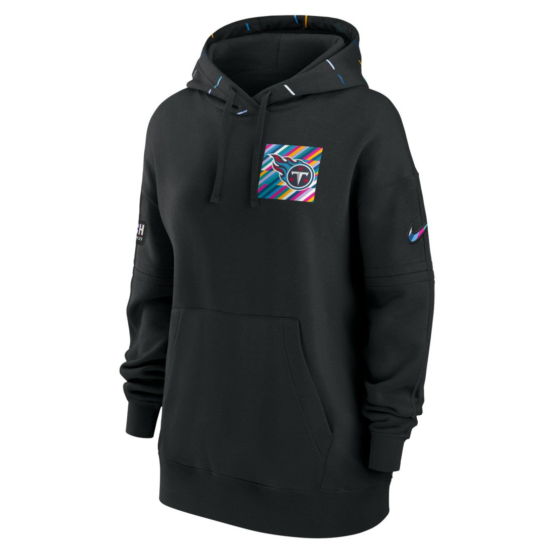Tennessee Titans Women's 2023 NFL Crucial Catch Club Pullover Hoodie | NFL Hot
