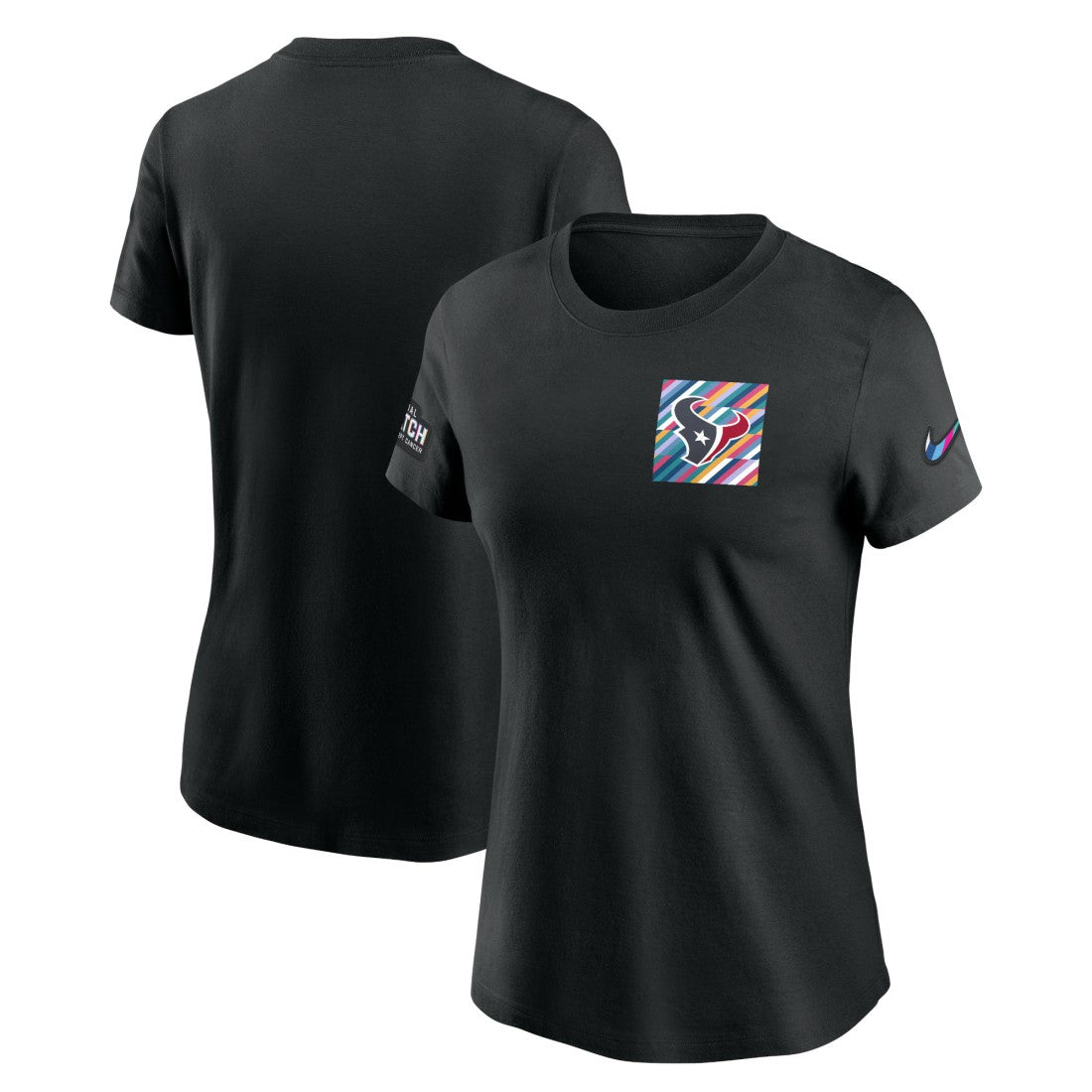 Houston Texans Women's Crucial Catch Sideline Tri-Blend T-Shirt | NFL Online