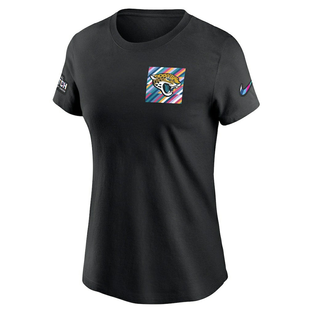 Jacksonville Jaguars Women's Crucial Catch Sideline Tri-Blend T-Shirt | NFL Outlet