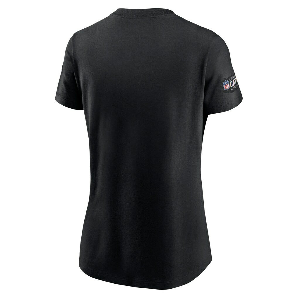 Jacksonville Jaguars Women's Crucial Catch Sideline Tri-Blend T-Shirt | NFL Outlet
