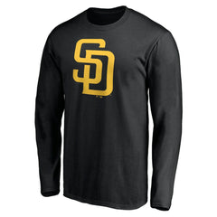 San Diego Padres Official Team Logo Long Sleeve T-Shirt - MLB T-shirts