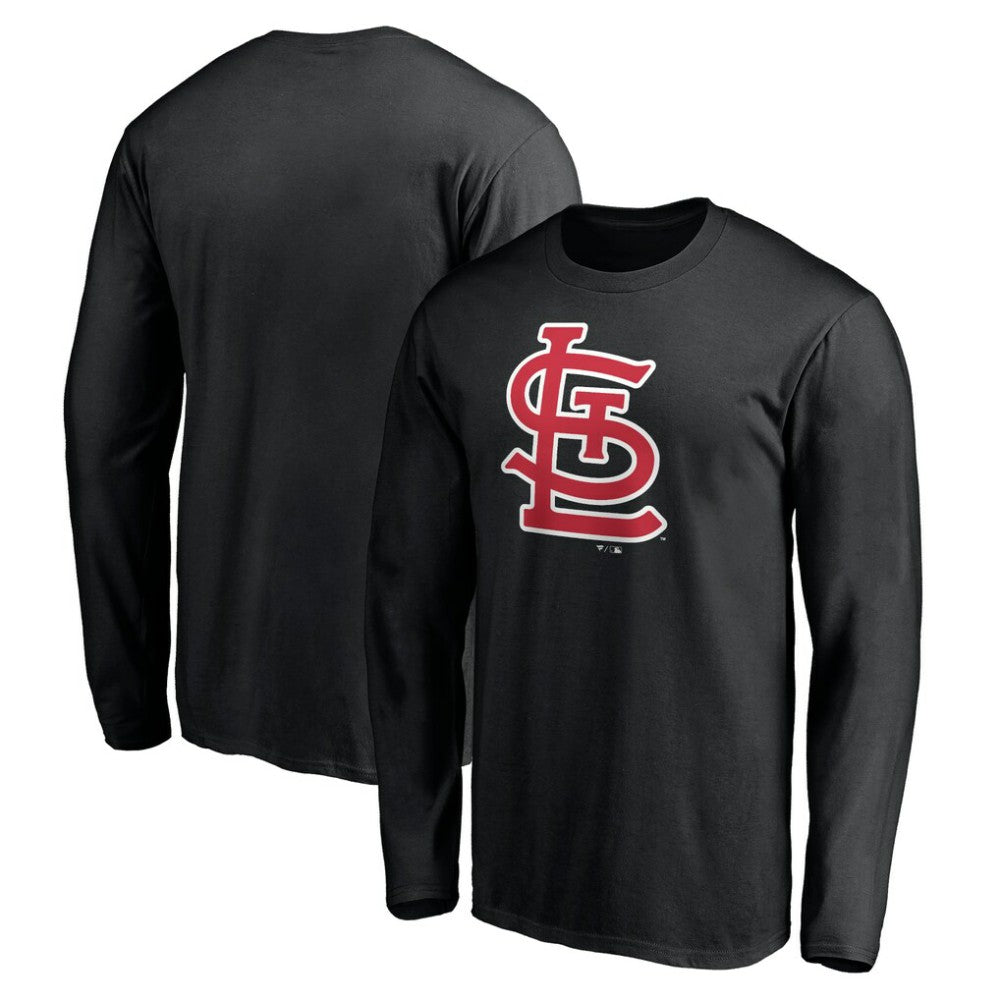 St. Louis Cardinals Official Team Logo Long Sleeve T-Shirt - MLB T-shirts