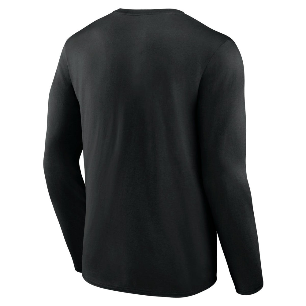 Black Minnesota Timberwolves Primary Team Logo Long Sleeve T-Shirt | NBA
