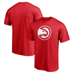 Red Atlanta Hawks Primary Logo Team T-Shirt | NBA