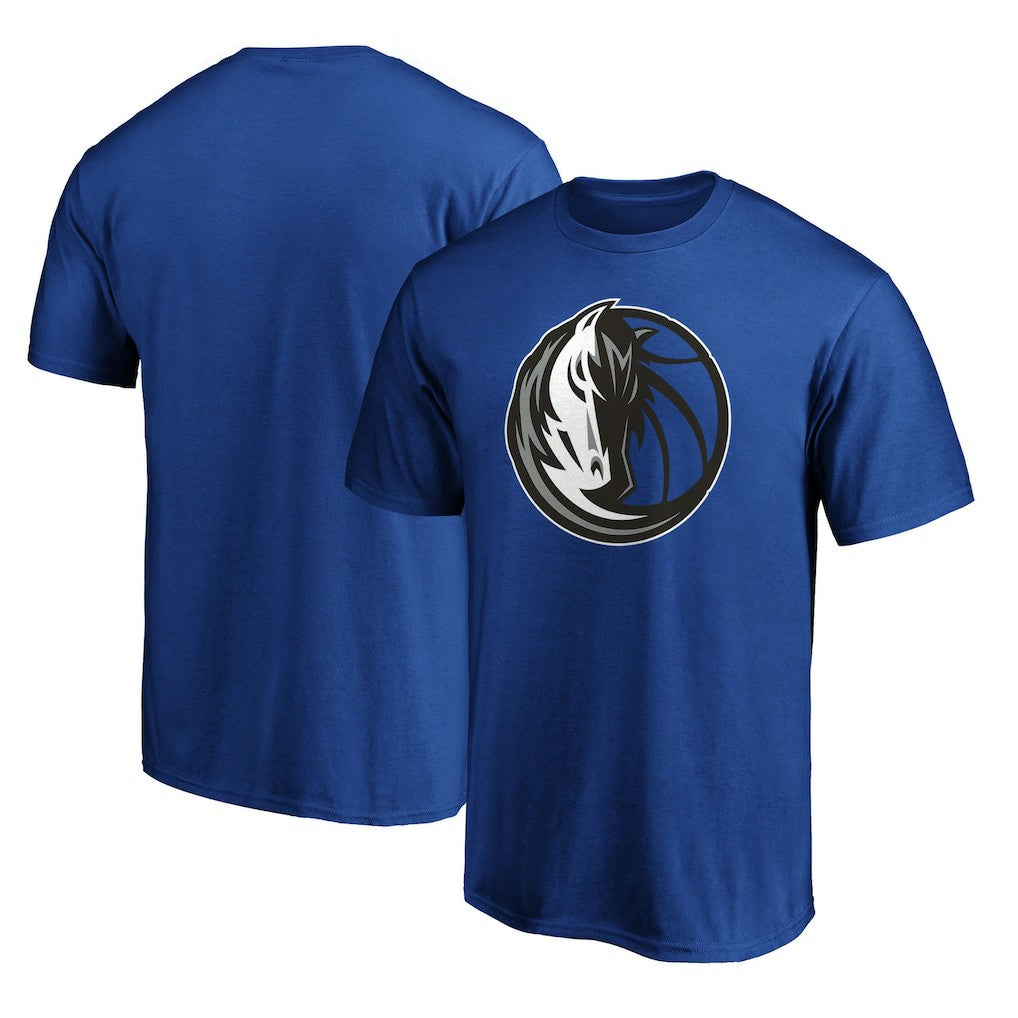 Blue Dallas Mavericks Primary Logo T-Shirt sale | NBA