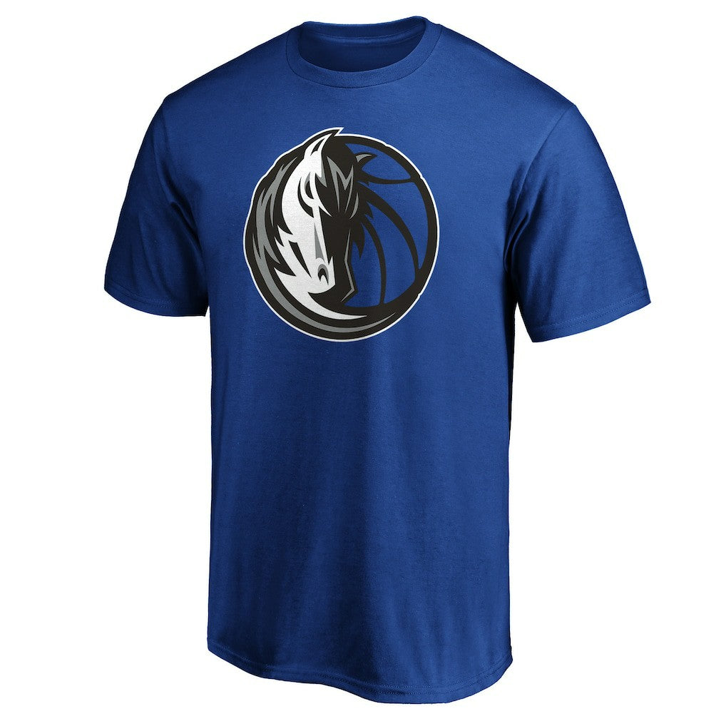 Blue Dallas Mavericks Primary Logo T-Shirt sale | NBA