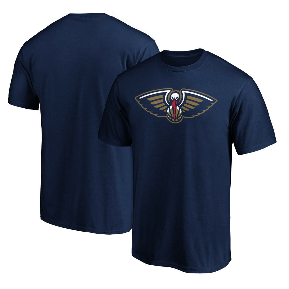 Navy New Orleans Pelicans Primary Logo T-Shirt | NBA