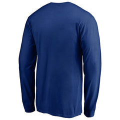 Blue Dallas Mavericks Primary Team Logo Long Sleeve T-Shirt sale | NBA