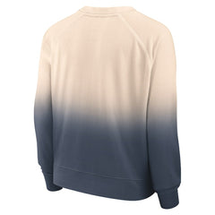 Atlanta Braves Fanatics Women's Luxe Lounge Arch Raglan Pullover Sweatshirt - MLB Pullover