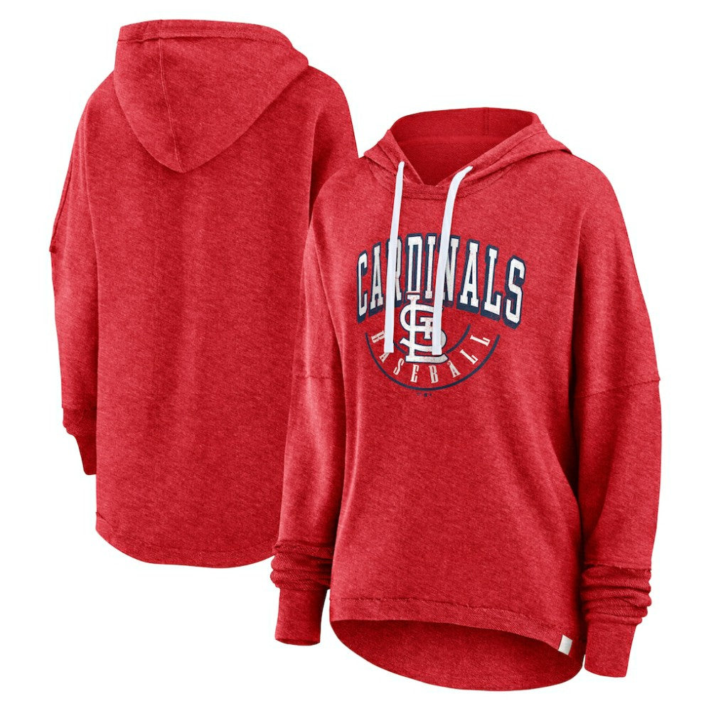 St. Louis Cardinals Fanatics Women's Luxe Pullover Hoodie - MLB Hoodies