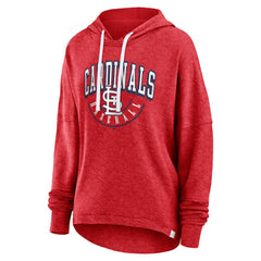 St. Louis Cardinals Fanatics Women's Luxe Pullover Hoodie - MLB Hoodies
