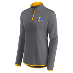 Los Angeles Rams Women's Adult Corner Long Sleeve 1/4 Zip Top | NFL Near me