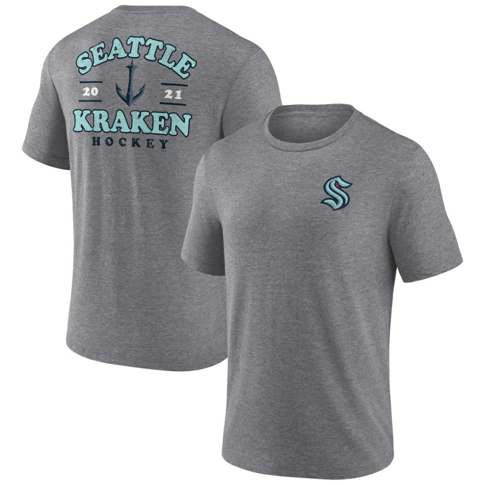 Seattle Kraken Fanatics Winger Tri-Blend T-Shirt -  NHL T-shirts