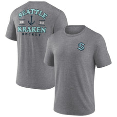 Seattle Kraken Fanatics Winger Tri-Blend T-Shirt -  NHL T-shirts