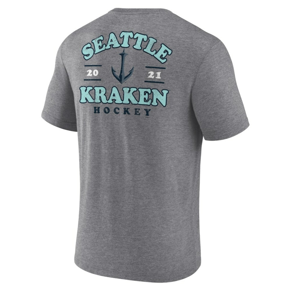 Seattle Kraken Fanatics Winger Tri-Blend T-Shirt -  NHL T-shirts