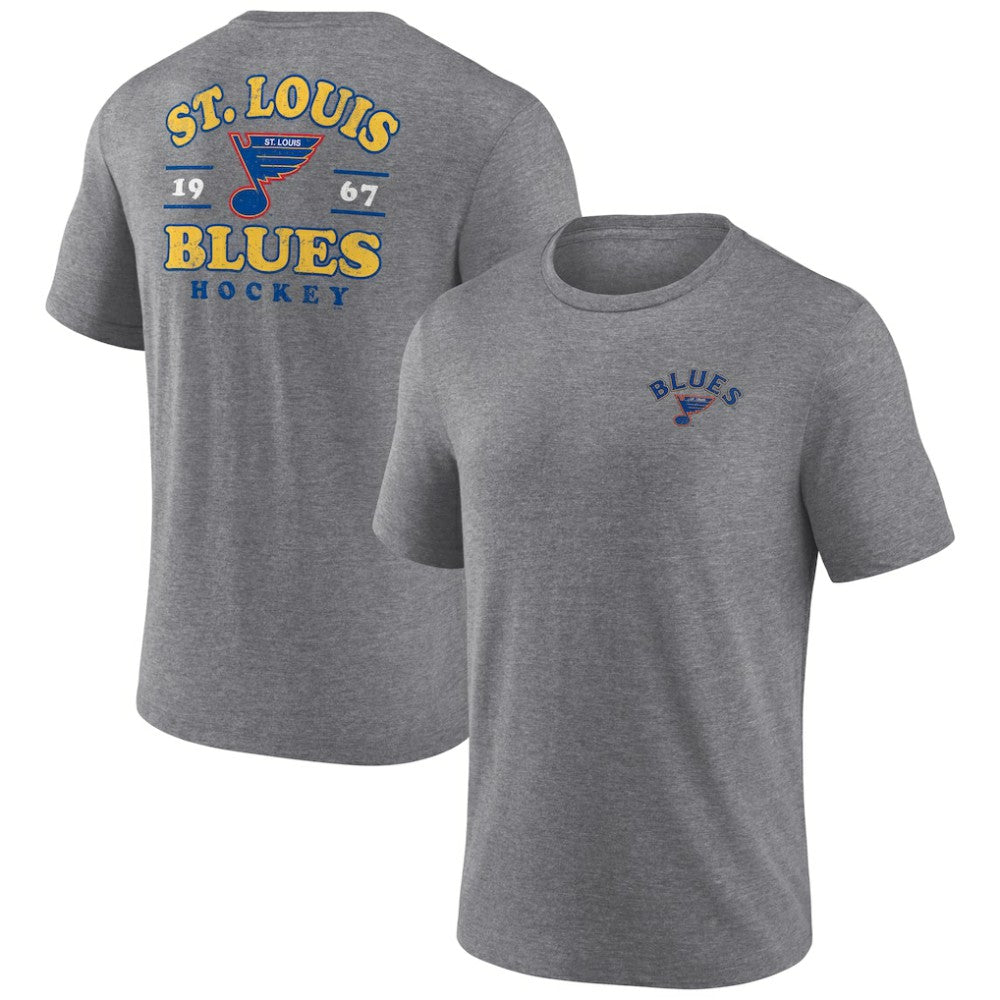 St. Louis Blues Fanatics Winger Tri-Blend T-Shirt -  NHL T-shirts